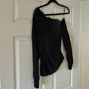 Off shoulder Zara black top size Large